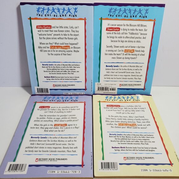 The Cul-de-Sac Kids Beverly Lewis Book Lot 1 2 8 11 - Picture 2 of 16